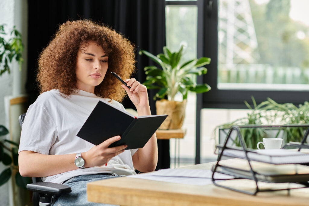 Person meditating outdoors in nature, symbolizing deep self-awareness and mindful reflection for sustainable success.